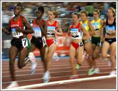 CWG 2006 Women 10000m - Kenya to the fore
