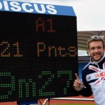 Greaves sets new discus world record